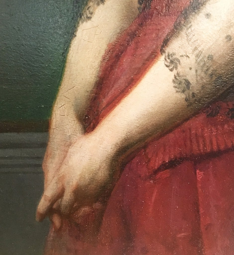 Painting of a Young Woman