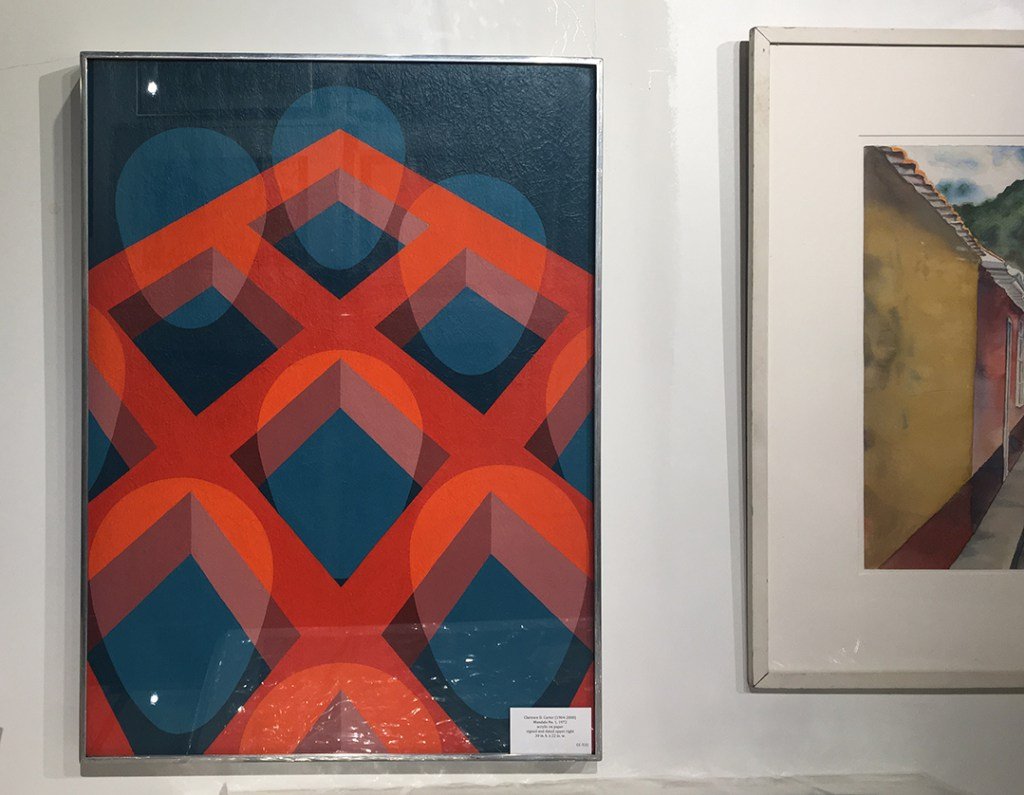 Interior shot of Wolfs Gallery in Cleveland, Ohio