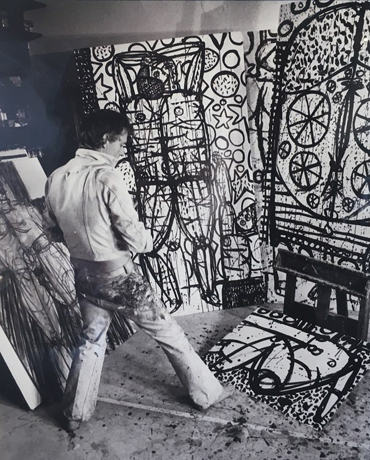 Picture of Joseph Glasco painting