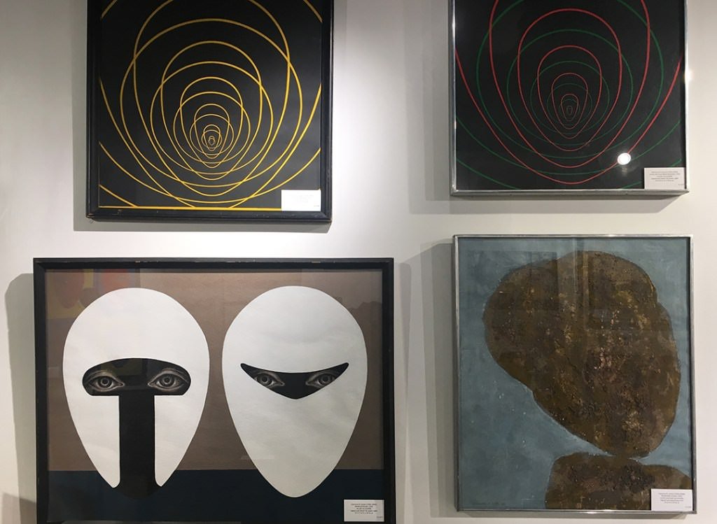 Interior shot of Wolfs Gallery in Cleveland, Ohio