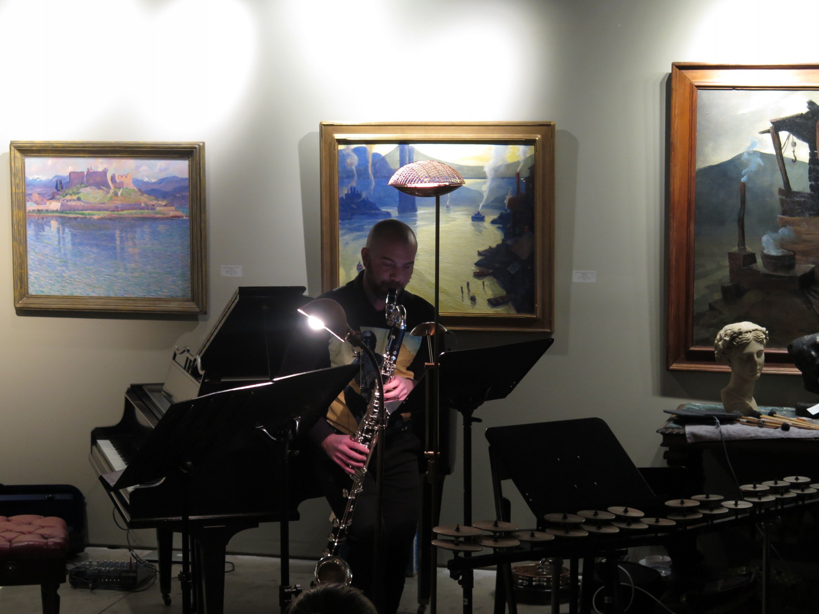 Interior Photograph of Wolfs Gallery in Cleveland, Ohio 