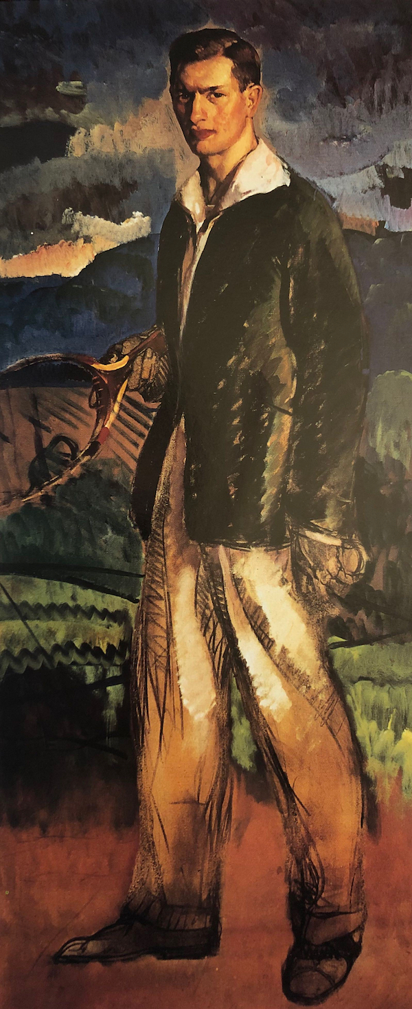 The Tennis Player by Leon Kroll