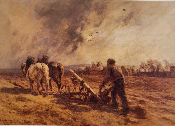 The Ploughman by Leon Augustin Lhermitte