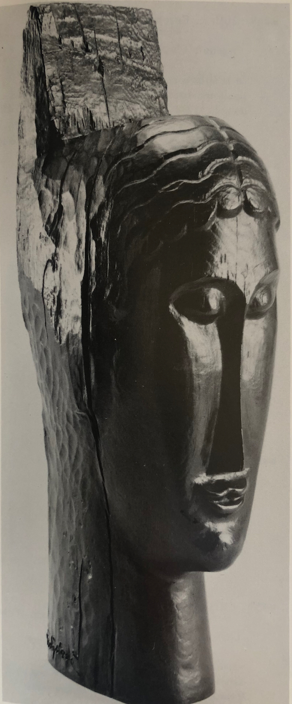 Tete de jeune fille by Amedeo Modigliani