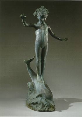 Nymph Riding a Dolphin by Bessie Vonnoh