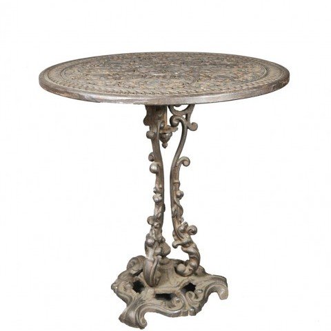 Cast Iron Garden Table by 19th Century American School