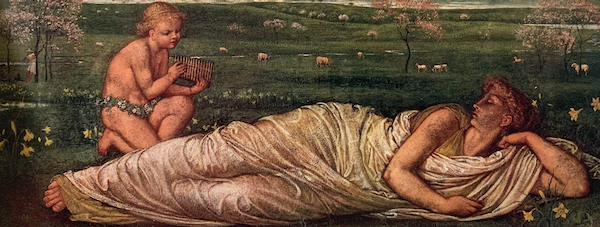 The Earth and Spring by Walter Crane