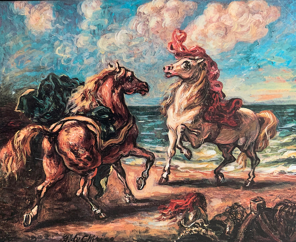 Horses by Giorgio de Chirico