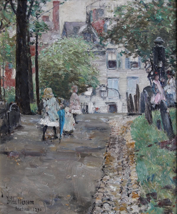 Copp's Hill, Boston by Childe Hassam